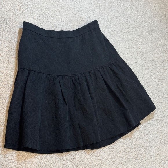 NWT J. Crew Black Mini Skirt - Picture 6 of 12